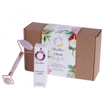 Olivia Plum Coco Lift And Beauty Box ZESTAW Serum regenerująco wygładzające 30 ml + Roller z różowego kwarcu 1 szt.