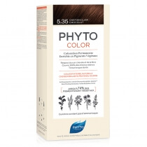 Phyto PhytoColor Farba do włosów - złoty mahoń (5.35 Chatain Clair Chocolat) 50+50+12