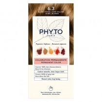 Phyto PhytoColor Farba do włosów - ciemny złoty blond (6.3 Blond Fonce Dore) 50+50+12