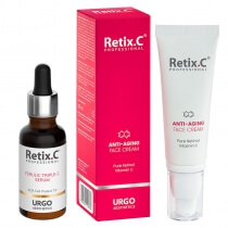 Retix C Anti - Aging Super Set ZESTAW Serum 30 ml + Krem z retinolem i witaminą C 48 ml