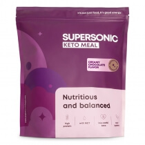 Supersonic Food Powder Keto Pełnowartościowy posiłek, dieta niskowęglowodanowa - Kremowa czekolada 800 g