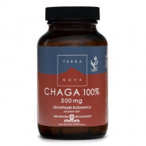 Terranova Chaga 100 % Skuteczny przeciwutleniacz w formie suplementu 100 kaps