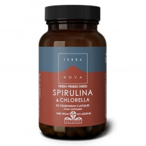 Terranova Spirulina And Chlorella Suplement diety 50 kaps