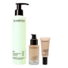 Academie Color And Clean ZESTAW Kryjący korektor pod oczy 20 ml + Liftingujący podkład (kolor cynamon 03) 30 ml + Oczyszczający żel 200 ml
