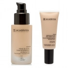 Academie Colour And Correct Set ZESTAW Liftingujący podkład (kolor miód 02) 30 ml + Kryjący korektor pod oczy 20 ml