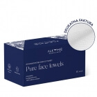 Alkmie Pure Face Towels Blue Box Jednorazowe ręczniki do twarzy 80 szt