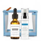 Alphascience Phytic TC Serum + Surface CR ZESTAW Serum ujędrniająco-regenerujące 30 ml + Krem silnie nawilżający i regenerujący 30 ml + Kosmetyczka 1 szt