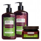 Arganicare Macadamia For Dry Hair Set ZESTAW Szampon 400 ml + Odżywka 400 ml + Maska 350 ml