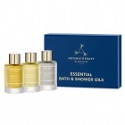 Aromatherapy Associates Essentials Bath & Shower Oils Trio ZESTAW 3 olejków do kąpieli i pod prysznic 3 x 9 ml