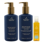 Aromatherapy Associates Fresh Start Set ZESTAW Szampon 300 ml + Pobudzający olejek pod prysznic 50 ml + Aromaterapeutyczny balsam do rąk i ciała 300 ml