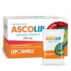 Ascolip Ascolip - Liposomal Vitamin C 500 mg Liposomalna witamina C 500 mg o smaku wiśni 30 x 5g