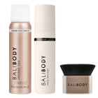 Bali Body Body Blending Brush + Instant Tan Medium - Dark + Face Tan Mist Ultra Dark ZESTAW Pędzel do aplikacji sprayu 1 szt + Spray (Medium-Dark) 97 ml + Mgiełka samoopalająca do twarzy (Ultra Dark) 100 ml