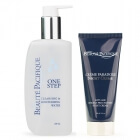 Beaute Pacifique Pielęgnacja Oczyszczająco - Przeciwstarzeniowa ZESTAW Antyoksydacyjny krem przeciwstarzeniowy na noc 100 ml + Oczyszczanie i nawilżanie w jednym kroku 200 ml