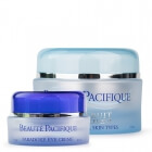 Beaute Pacifique Pielęgnacja Przeciwstarzeniowa dla Skóry Tłustej ZESTAW Krem na dzień 50 ml + Antyoksydacyjny krem przeciwstarzeniowy pod oczy 15 ml