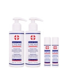 Beta Skin Natural Active Cream Double Set ZESTAW Krem łagodzący przebieg chorób skórnych 150 ml x 2 + Krem łagodzący przebieg chorób skórnych 50 ml x 2