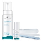 Biomaris SOS Fluid Clear  + Cleansing Foam Clear ZESTAW Roll-on punktowy na niedoskonałości 5 ml + Głęboko oczyszczająca pianka do twarzy 150 ml + Pilnik 1 szt