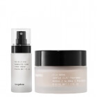 Bogdao The Wild Rose + Lila Mask ZESTAW Nawilżający tonik różany 30 ml + Maska z glinką i peelingiem 50 ml