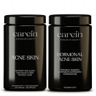 Carein Acne Skin + Hormonal Acne Skin ZESTAW Na trądzik pospolity i hormonalny 120 kaps x 2