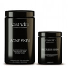 Carein Acne Skin + Redness Skin ZESTAW Na trądzik różowaty 120 kaps + 60 kaps