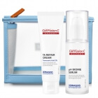 Cell Fusion C Expert Pielęgnacja Regenerująca ZESTAW Krem regenerujący do skóry zniszczonej oraz po inwazyjnych zabiegach 50 ml + Serum intensywnie regenerujące 50 ml + Kosmetyczka 1 szt