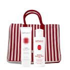 Cell Fusion C Laser UV Sunscreen SPF 50+ PA++++ + Papaya Granule Peels ZESTAW Filtr przeciwsłoneczny 50 ml + Peeling enzymatyczny 50 g + Torba Plażowa 1 szt