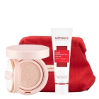 Cell Fusion C Toning Sun Cushion SPF 50+ / PA ++++ + Laser Rejuvenation Cream ZESTAW Krem tonujący z filtrem przeciwsłonecznym 13 g + Krem regenerujący do skóry starzejącej się oraz po zabiegach 50 ml + Kosmetyczka 1 szt