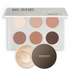 Clare Blanc Neutral 230 + Paleta Cieni do Powiek - Calm Balance ZESTAW Podkład mineralny SPF 15 - kolor neutralny/jasny (Neutral 230) 14 g + Paleta cieni 6 x 1,4 g