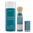 Colorescience Sunforgettable Total + Sheer Matte ZESTAW Minerały w emulsji do twarzy SPF50 ( kolor Classic ) 55 ml + Puder wchłaniający nadmiar sebum 4,3 g