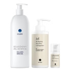 Colway Collagen Body Set ZESTAW Kolagenowy żel do mycia 250 ml + Żel do higieny intymnej z kolagenem 140 ml + Naturalny wosk kosmetyczny 30 ml