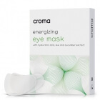 Croma Energizing Eye Mask Energizująca maska na okolicę oczu z kwasem hialuronowym, kiwi i ekstraktem z ogórka 8 szt.