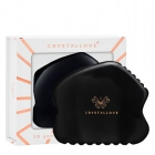 Crystallove Obsidian Contour Gua Sha Płytka do masażu twarzy gua sha z obsydianu 1 szt