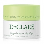 Declare Vegan Nature Sensitive Night Cream-Mask Wegański krem-maska nawilżająca na noc 50 ml