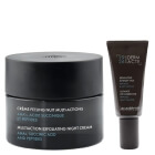 Derm Acte Exfoliating Night Cream + Eye Corrector ZESTAW Multiaktywny krem złuszczający na noc 50 ml + Peptydowy krem na oczy i rzęsy 15 ml
