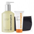 Dermalogica Conditioning Body Wash + Protection 50 Sport SPF 50 ZESTAW Żel do mycia ciała 295 ml + Wodoodporny krem z filtrem SPF 50 156 ml + Kosmetyczka 1 szt