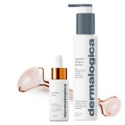 Dermalogica Magnetic Afterglow Cleanser + BioLumin-C Serum ZESTAW Kremowy produkt oczyszczający 150 ml + Serum z witaminą C 30 ml + Roller z różowego kwarcu 1 szt