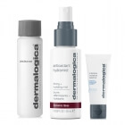 Dermalogica Precleanse + Hydramist + Moisture Balance ZESTAW Olejek oczyszczający 30 ml + Mgiełka nawilżająca 30 ml + Krem do skóry suchej 15 m