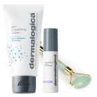 Dermalogica Soothing and Nourishing Set ZESTAW Silnie łagodzące serum 40 ml + Krem odżywczy 100 ml + Roller jadeit 1 szt