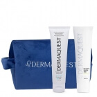 Dermaquest Softness Peptide Shine ZESTAW Ujędrniająco-odżywczy krem peptydowy do twarzy i szyi 57 ml + Wzmacniający krem nawilżający 57 g + Kosmetyczka 1 szt