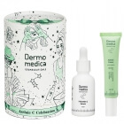 Dermomedica Azelaic C Celebration Set ZESTAW Serum z witaminą C, Argireliną®, floretyną i kwasem ferulowym 30 ml + Krem z kwasem azelainowym, witaminą E i heksylorezorcynolem 15 ml