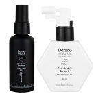 Dermomedica Growth Hair Serum 2 + Growth Hair Zinc Serum ZESTAW Trychologiczne serum na porost włosów 60 ml + Serum na włosy z kompleksem peptydowo-miedziowym, pochodną biotyny oraz cynkiem 60 ml