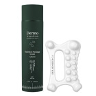 Dermomedica Kobido and Massage CBD Cream + Dermo Sculpt Gua Sha ZESTAW Preparat do masażu profesjonalnego ciała i twarzy 200 ml + Ceramiczny masażer do twarzy i ciała 1 szt