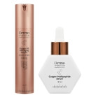 Dermomedica Radiant Essence ZESTAW Serum z kompleksem miedziowym, argireliną i beta-glukanem 30 ml + Luksusowy krem z peptydami miedziowymi, niacynamidem i skwalanem 60 ml