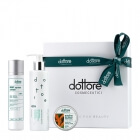 Dottore Nawilżanie - Wersja Prezentowa ZESTAW Masło do twarzy i ciała 50 ml + Płyn micelarny dla skóry wrażliwej 200 ml + Aktywnie nawilżający krem do twarzy 50 ml
