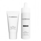 Dr Ambroziak Mela Face Drops + Rich Face Cream ZESTAW Serum na przebarwienia 30 ml + Krem odżywczy - wersja travel 20 ml
