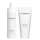 Dr Ambroziak Smooth Skin ZESTAW Serum wygładzające 30 ml + Krem nawilżający na dzień - wersja travel 20 ml