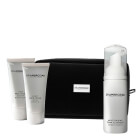 Dr Ambroziak Travel Set ZESTAW Pianka myjąca 50 ml + Krem nawilżający na dzień 20 ml + Krem odżywczy 20 ml + Kosmetyczka 1 szt