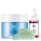 Dr Ceuracle PLC Vita K Liposome Oil Ampoule + Hyal Reyouth Night Cream + Gua Sha Topestetic ZESTAW Ampułka 50 ml + Nawilżający krem na noc 60 g + Gua sha jadeit 1 szt