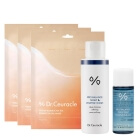 Dr Ceuracle Pure Cleansing Oil + Night Enzyme Wash + Vegan Kombucha Tea Essence in Gel Mask x 3 ZESTAW Olejek myjący 20 ml + Proszek wieczornego mycia twarzy 50 g + Nawilżająca maska w płachcie 36 g x 3