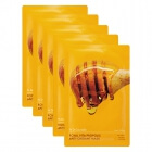 Dr Ceuracle Vita Propolis Antioxidant Mask 5 pack ZESTAW Maseczka w płachcie na bazie propolisu, witaminy C i mleczka pszczelego 30 ml x 5 szt.