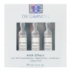 Dr Grandel AHA Effect Regenerująca i wygładzjąca, Kuracja z kwasami owocowymi, pantenolem i wodą z mandarynki 3x3 ml